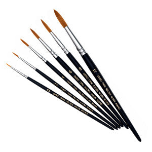 Golden Nylon ROUND (Aluminium/Short handle)